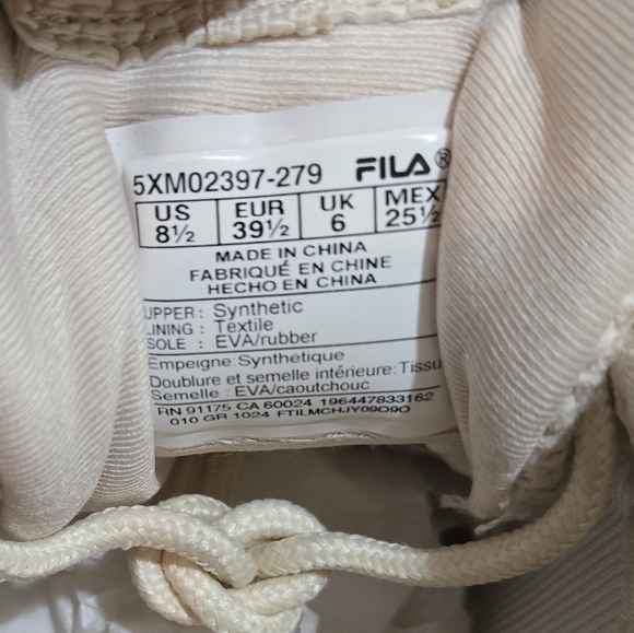 Fila Womens Disruptor 2 Woven Lace Up Athletic Sneakers - Picture 7 of 8